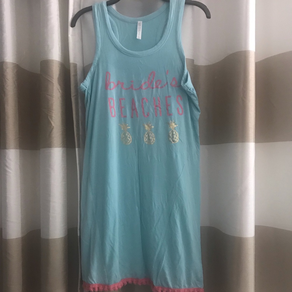Swim cover up - Bride’s Beaches!